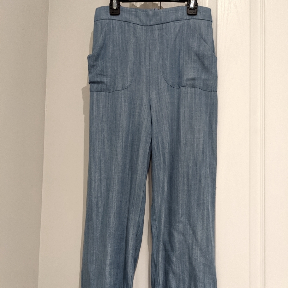 Meemoza Wide Leg Tencel Pants